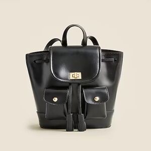 J. Crew Small Leather Backpack